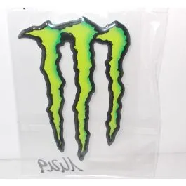 Decalco monster 3D graffio 11 x 7 cm