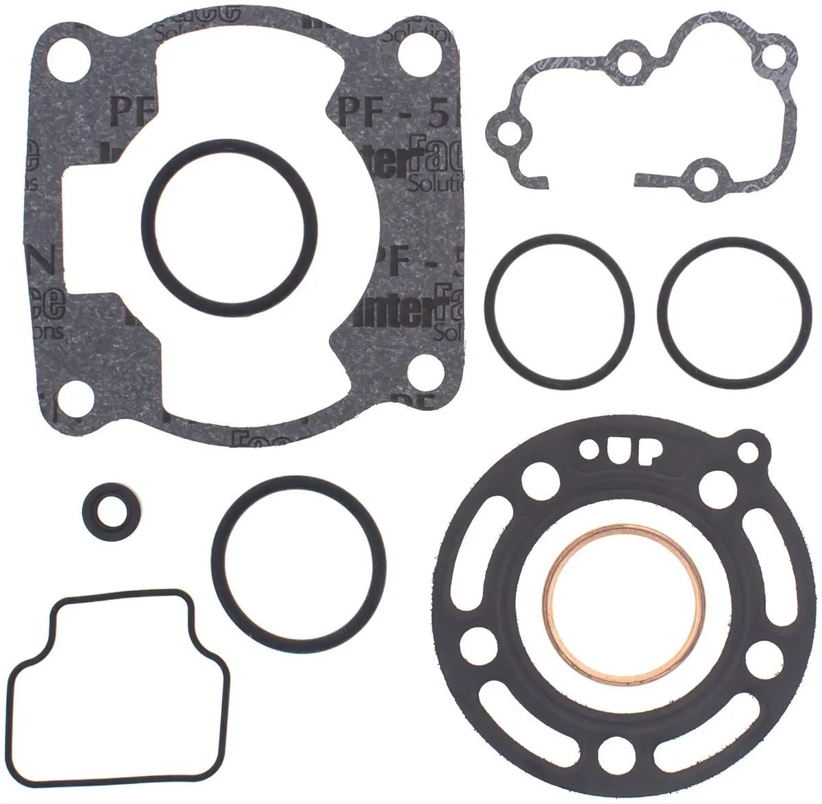 Serie Smeriglio Vertex serie guarnizioni revisione cilindro (senza paraoli) Top End per Kawasaki KX 85 01-13