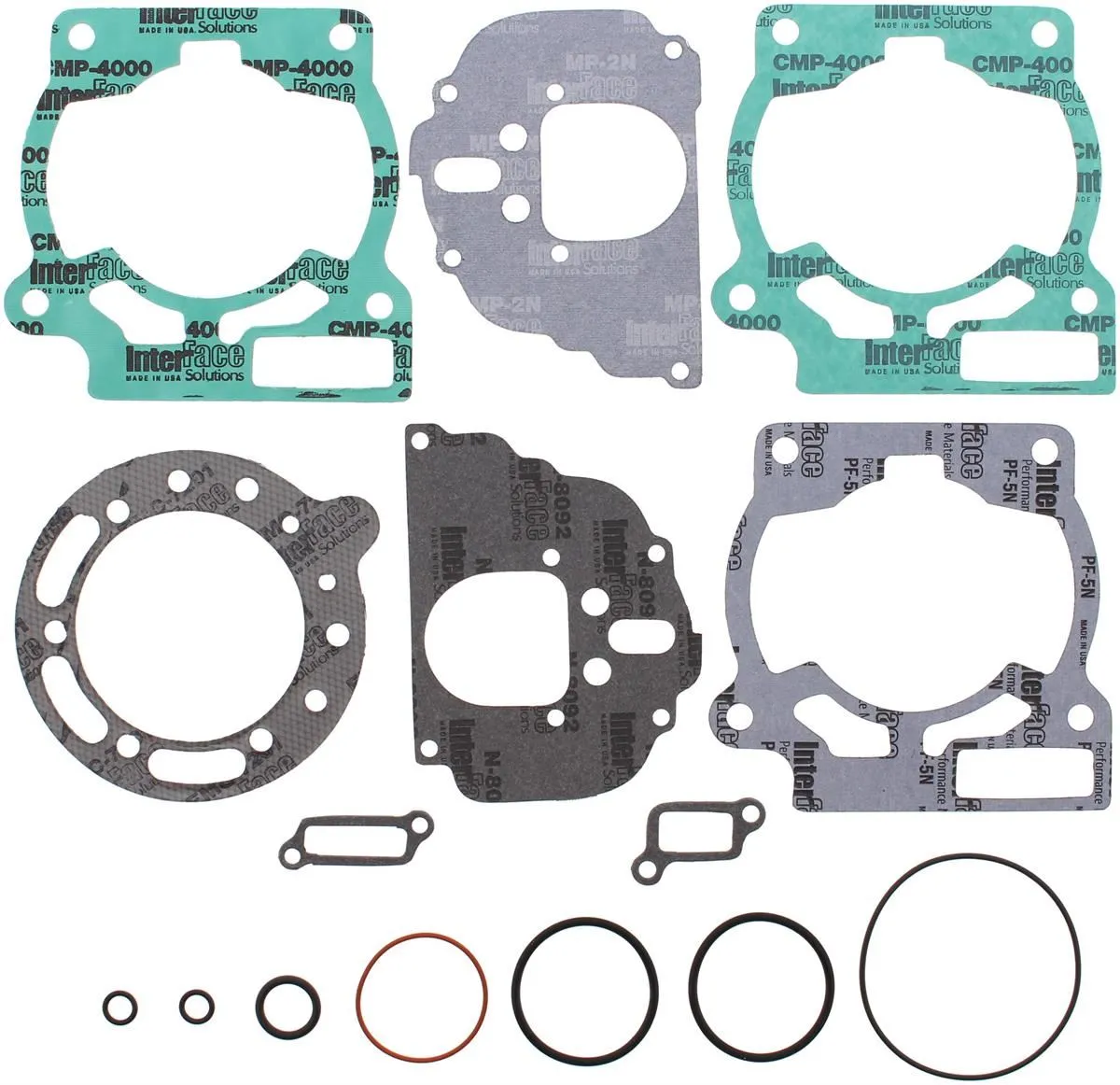 Serie Smeriglio Vertex serie guarnizioni revisione cilindro (senza paraoli) Top End per KTM 200 SX 98-02