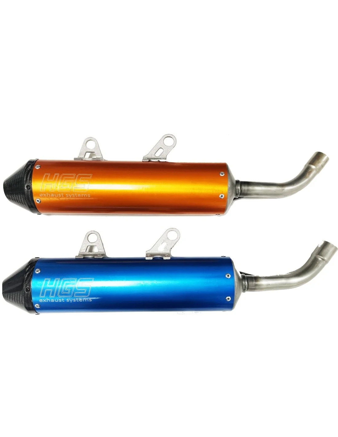 Silenziatore HGS SX-XC-TC-TE-MC-EC 250-300 2019- anodizzato con fondello carbonio
