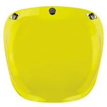 Visiera BUBBLE 3 bott giallo - Visiera e accessori Bubble - Giallo BROWN 17939
