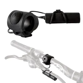 Campanello bici elettrico nero impermeabile 100db